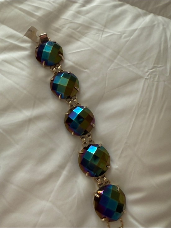 Kendra Scott Jewelry - Kendra Scott Iridescent Black Faceted Bracelet